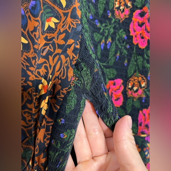 Printed Smocked Jumpsuit Farm Rio - Picture 13 of 14